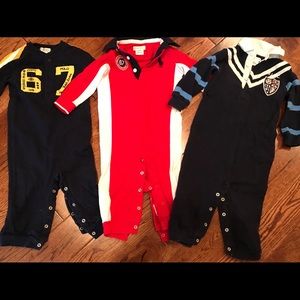 Ralph Lauren rompers. All in excellent condition
